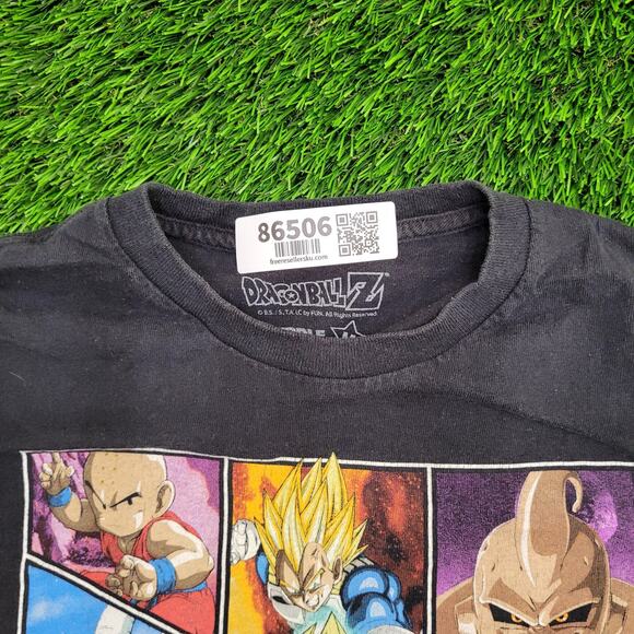 Dragon-Ball-Z Son-Goku Shirt Medium 19x24 Black - Picture 8 of 16